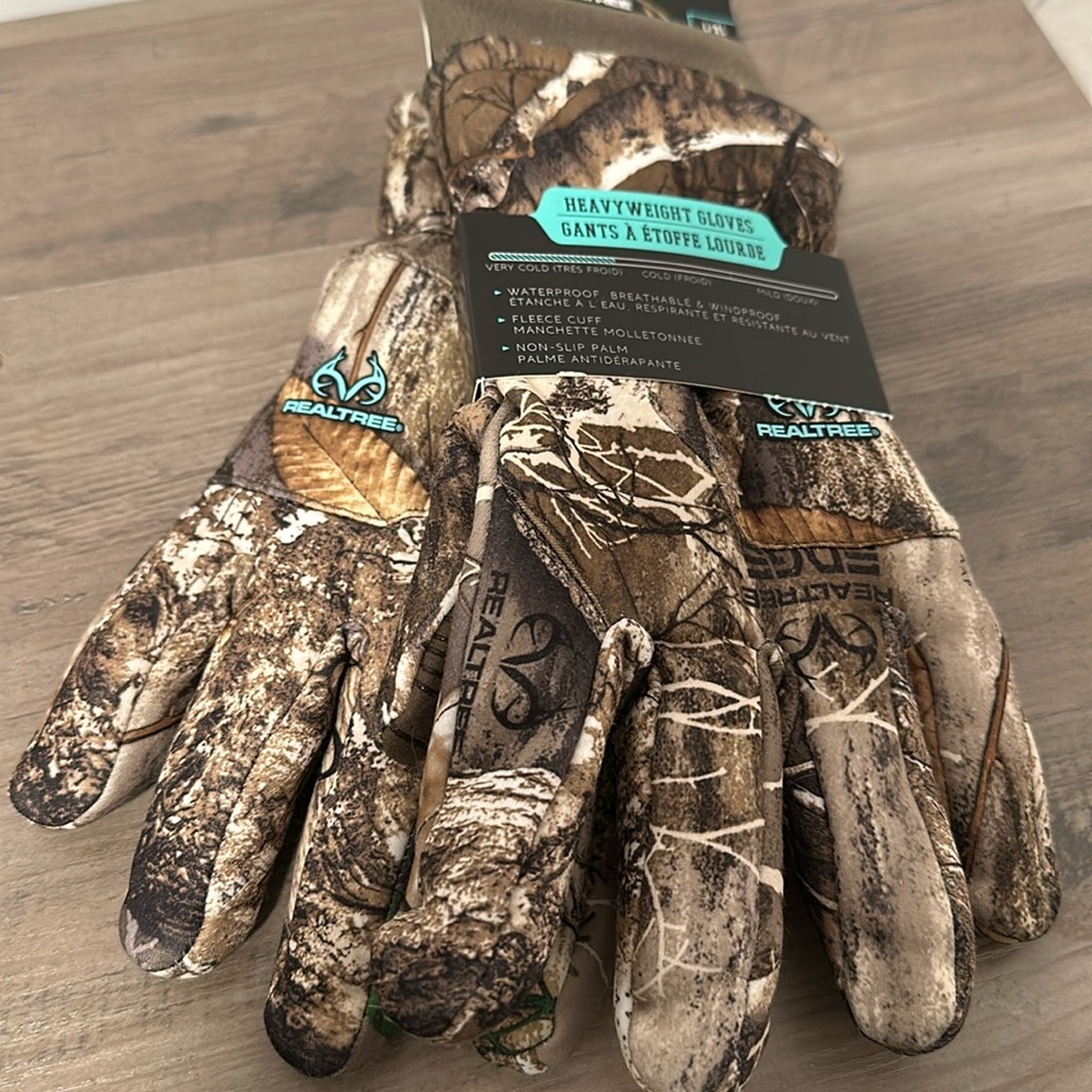 Realtree Women’s Heavyweight Camouflage Gloves